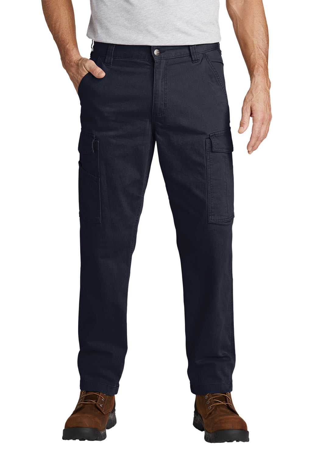 Carhartt Rugged Flex Rigby Cargo Pant in Navy - custom logo apparel by Buckeye Branding Co.
