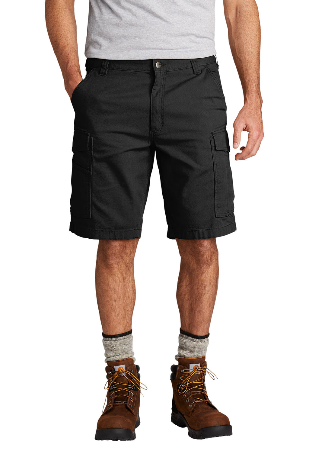 Carhartt Rugged Flex Rigby Cargo Short in Black - custom logo apparel by Buckeye Branding Co.