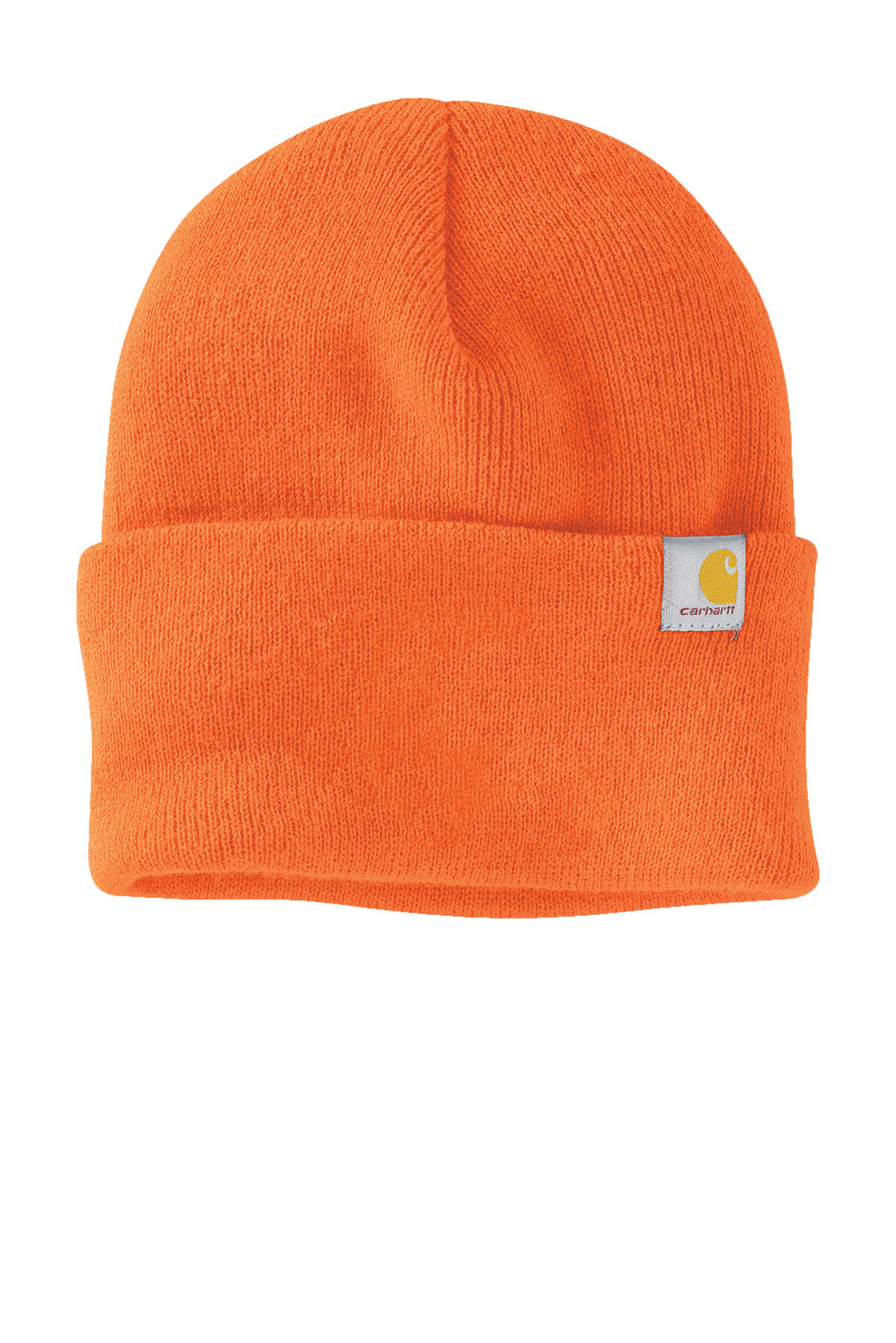 Carhartt Watch Cap 2.0 in Brite Orange - custom logo apparel by Buckeye Branding Co.