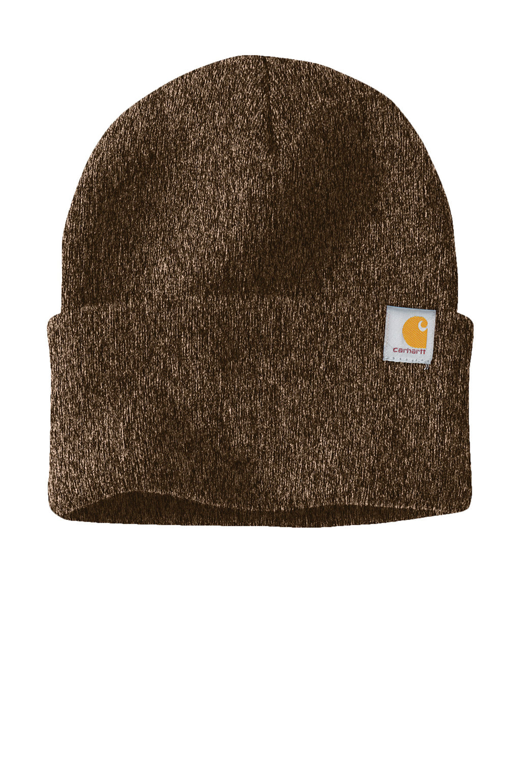 Carhartt Watch Cap 2.0 in Dark Brown/Sandstone - custom logo apparel by Buckeye Branding Co.