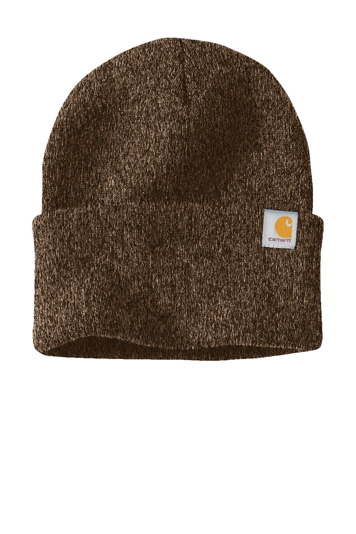 Carhartt Watch Cap 2.0 in Dark Brown/Sandstone - custom logo apparel by Buckeye Branding Co.