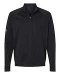 adidas Club Quarter-Zip Pullover in Black - custom logo apparel by Buckeye Branding Co.