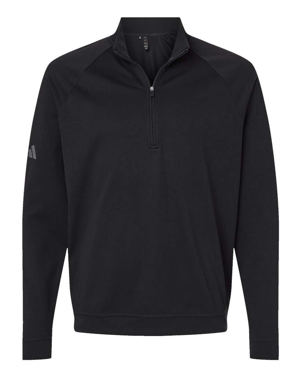 adidas Club Quarter-Zip Pullover in Black - custom logo apparel by Buckeye Branding Co.