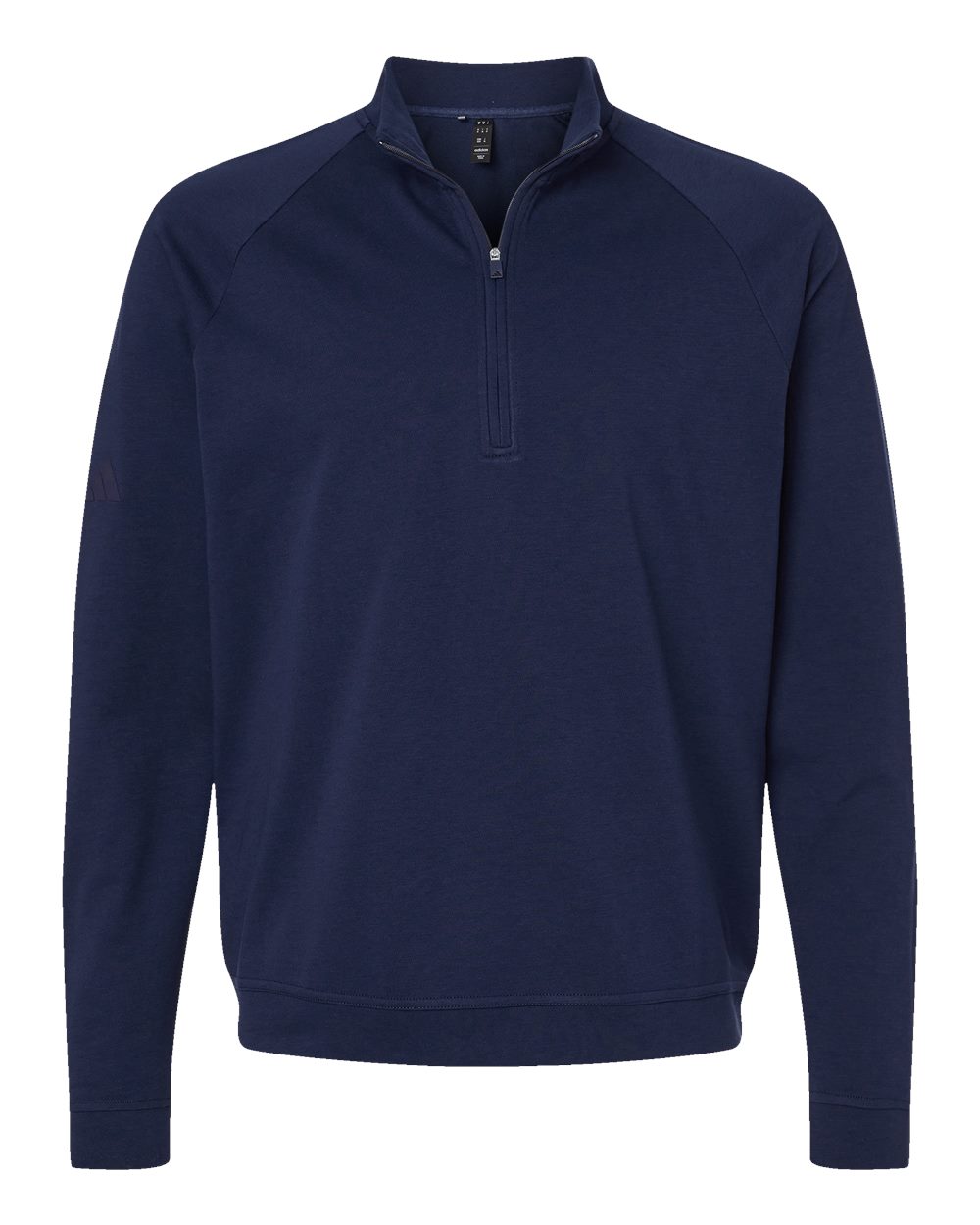 adidas Club Quarter-Zip Pullover in Collegiate Navy - custom logo apparel by Buckeye Branding Co.