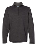 Columbia Men's Great Hart Mountain III Half-Zip Pullover in Black Heather - custom logo apparel by Buckeye Branding Co.
