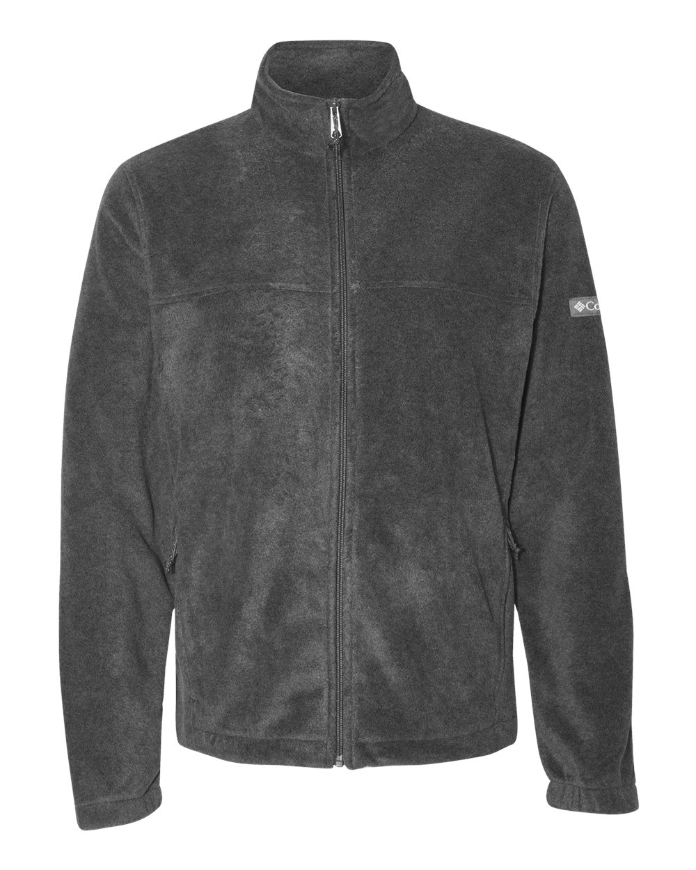 Columbia Men's Steens Mountain Full-Zip 2.0 Jacket in Charcoal Heather - custom logo apparel by Buckeye Branding Co.