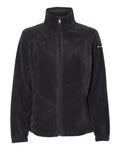Columbia Women's Benton Springs Fleece Full-Zip Jacket in Black - custom logo apparel by Buckeye Branding Co.