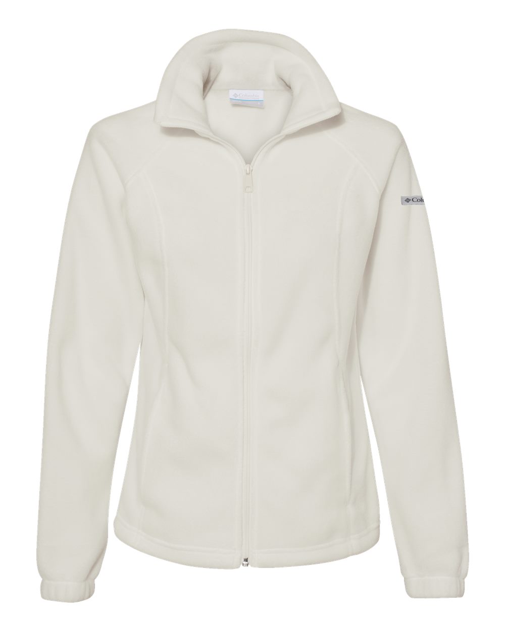 Columbia Women's Benton Springs Fleece Full-Zip Jacket in Chalk - custom logo apparel by Buckeye Branding Co.