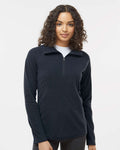 Columbia Women's Glacial IV Fleece Half-Zip Pullover in Black - custom logo apparel by Buckeye Branding Co.