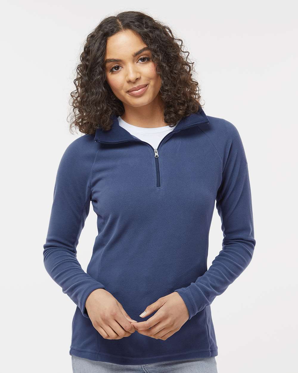 Columbia Women's Glacial IV Fleece Half-Zip Pullover in Nocturnal - custom logo apparel by Buckeye Branding Co.
