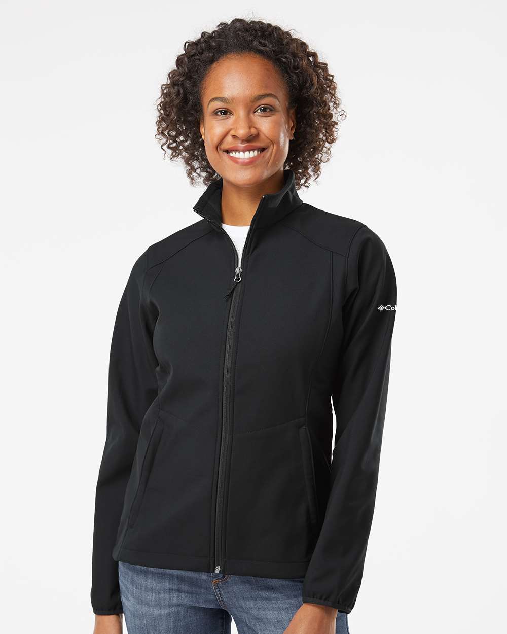 Columbia Women's Kruser Ridge Soft Shell Jacket in Black - custom logo apparel by Buckeye Branding Co.