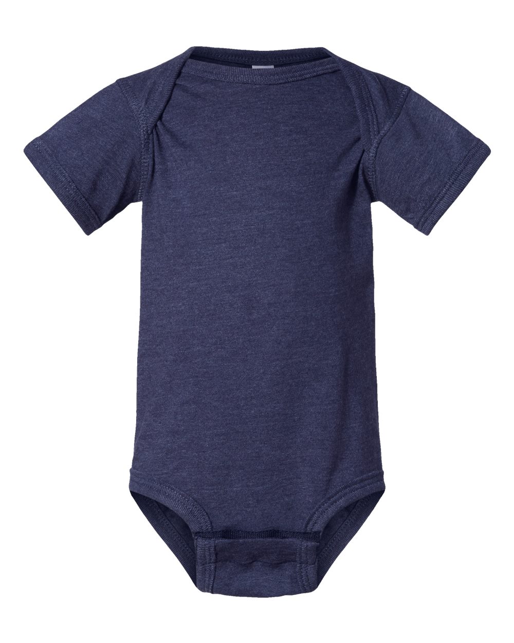 Fine jersey baby bodysuit in Vintage True Navy