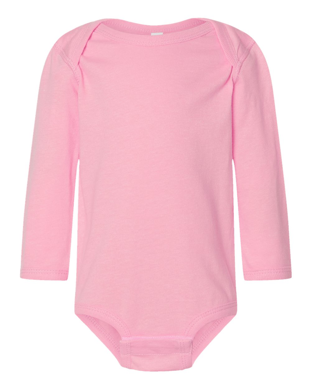 Long sleeve baby bodysuit in Pink