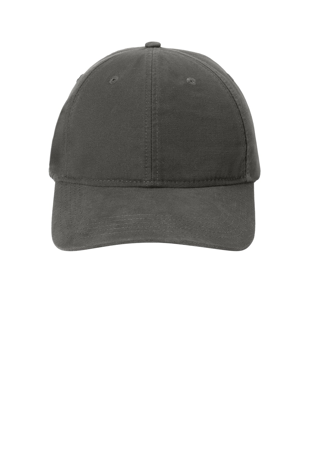 Carhartt Cotton Canvas Cap in Gravel - custom logo hat by Buckeye Branding Co.