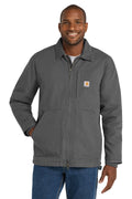 Carhartt Sherpa-Lined Coat in Gravel - custom logo apparel by Buckeye Branding Co.