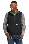 Carhartt Super Dux Soft Shell Vest in Black - custom logo apparel by Buckeye Branding Co.