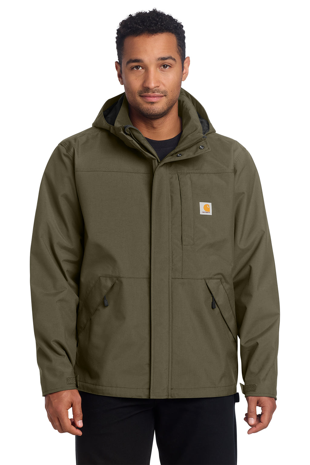 Carhartt Storm Defender Shoreline Jacket in Moss - custom logo apparel by Buckeye Branding Co.