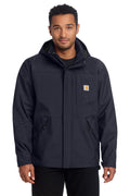Carhartt Storm Defender Shoreline Jacket in Navy - custom logo apparel by Buckeye Branding Co.