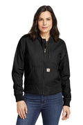 Carhartt Women's Rugged Flex Crawford Jacket in Black - custom logo apparel by Buckeye Branding Co.