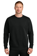 Nike Club Fleece Sleeve Swoosh Crew in Black - custom logo apparel by Buckeye Branding Co.