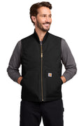 Carhartt Duck Vest in Black - custom logo apparel by Buckeye Branding Co.