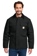 Carhartt Tall Duck Traditional Coat in Black - custom logo apparel by Buckeye Branding Co.