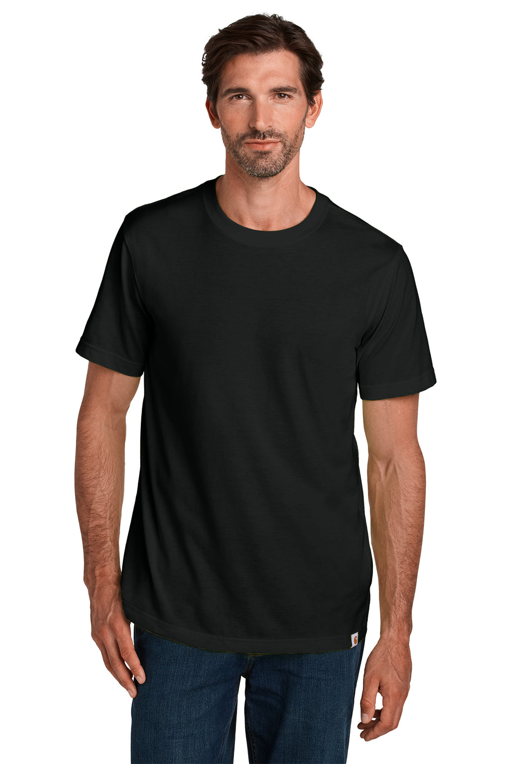 Carhartt Short Sleeve T-Shirt in Black - custom logo apparel by Buckeye Branding Co.