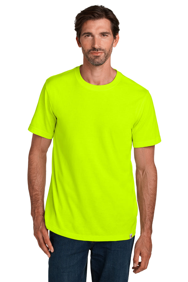 Carhartt Short Sleeve T-Shirt in Brite Lime - custom logo apparel by Buckeye Branding Co.