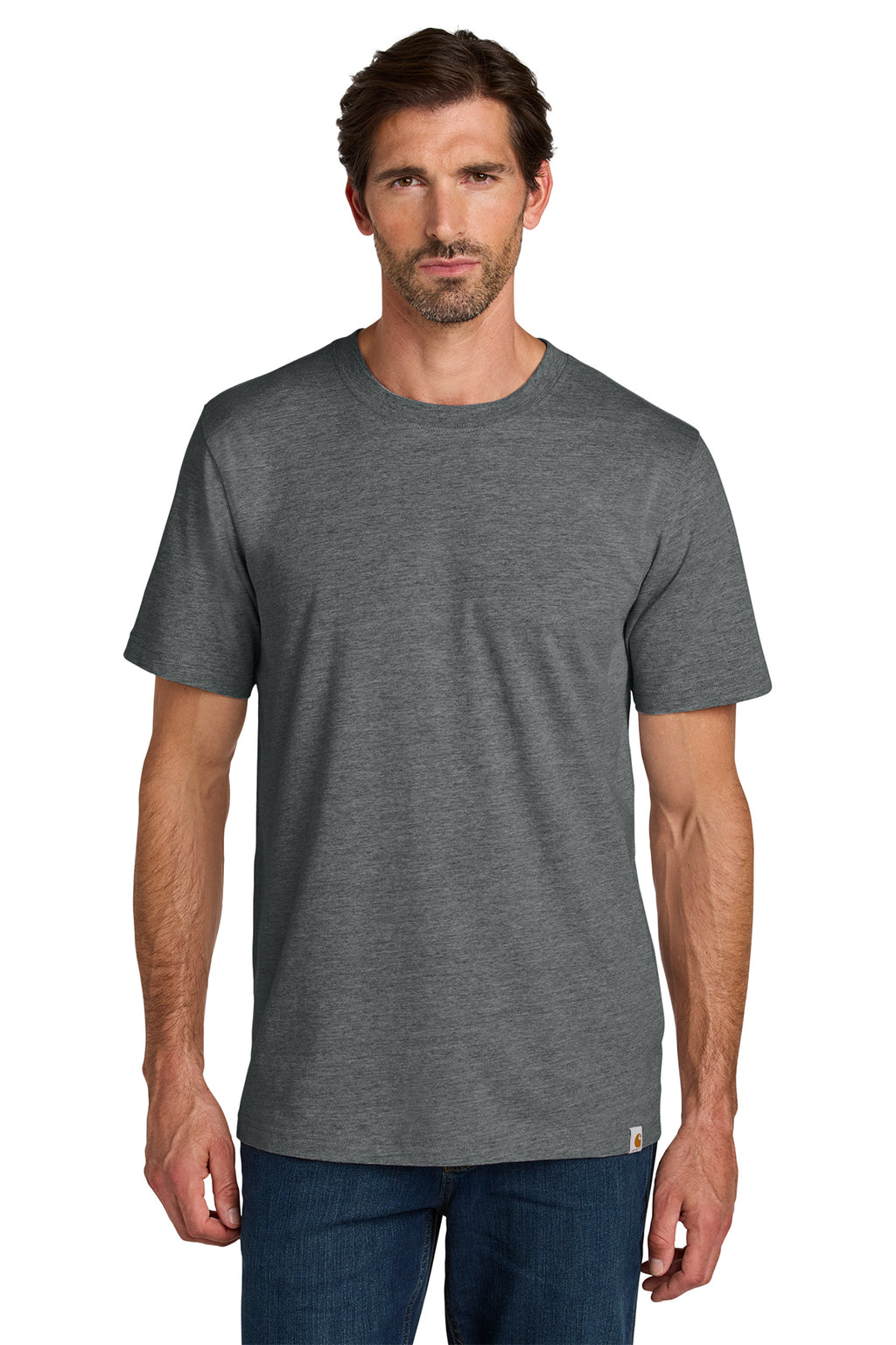 Carhartt Short Sleeve T-Shirt in Carbon Heather - custom logo apparel by Buckeye Branding Co.