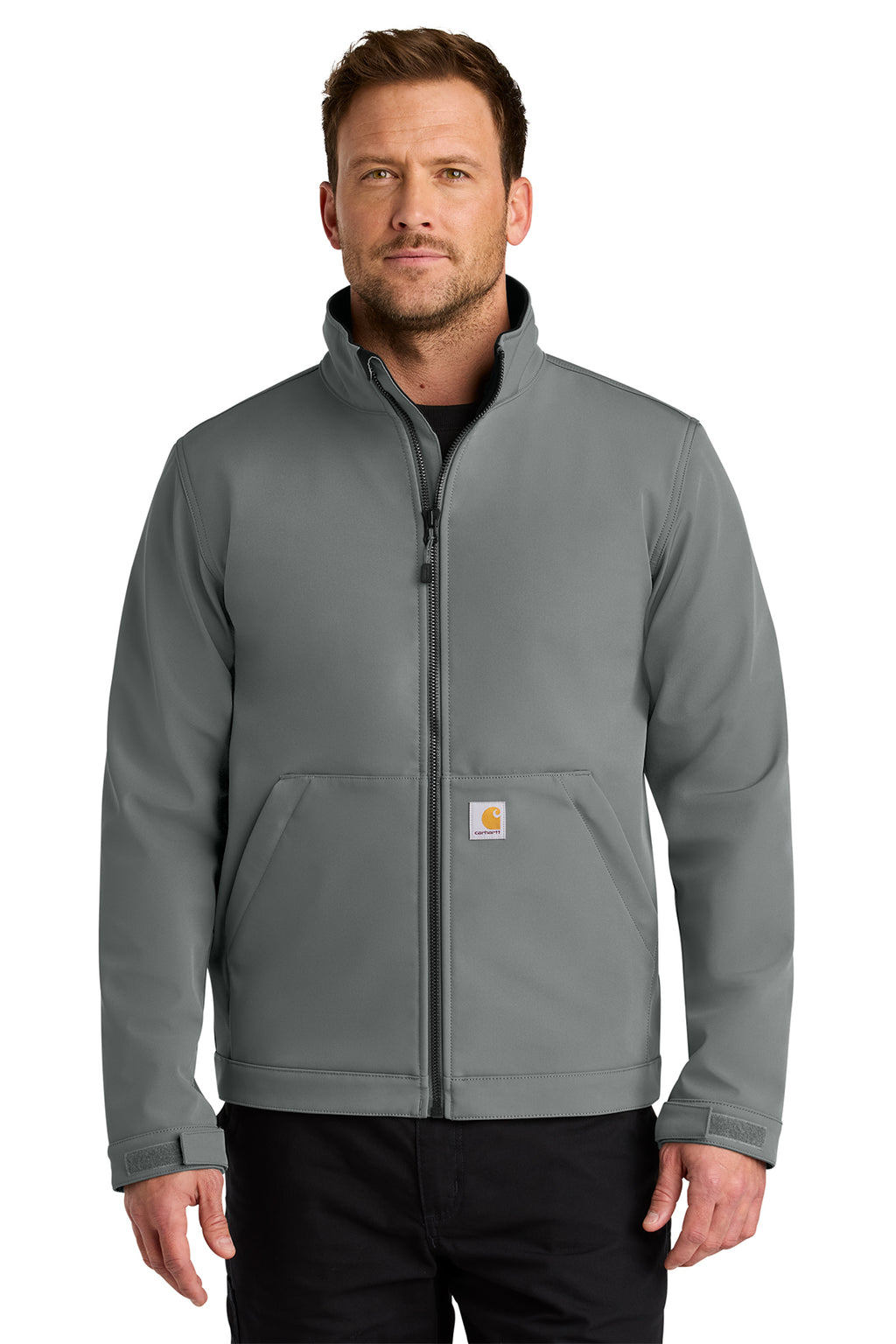 Carhartt Rain Defender Soft Shell Jacket in Steel - custom logo apparel by Buckeye Branding Co.