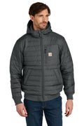Carhartt Gilliam Insulated Hooded Jacket in Shadow Grey - custom logo apparel by Buckeye Branding Co.
