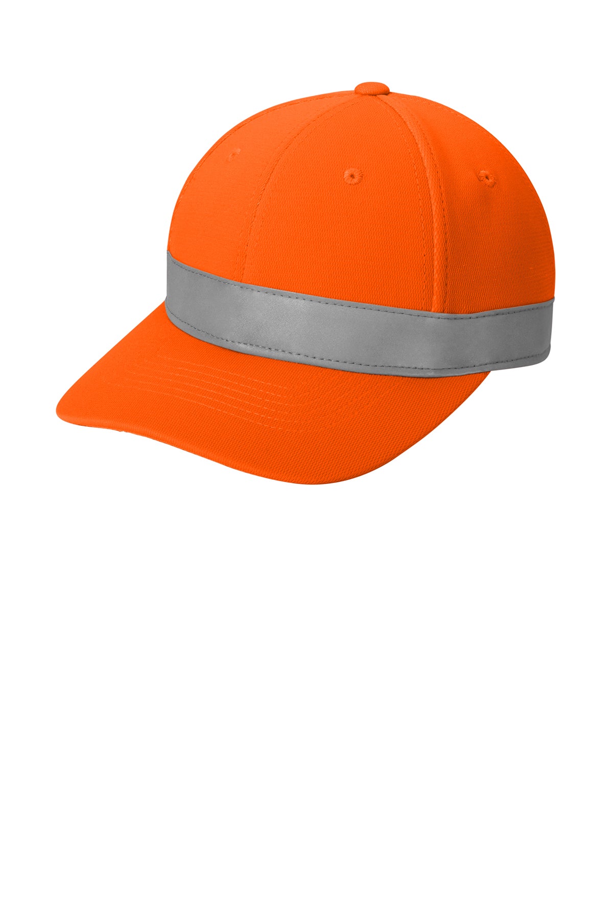 Safety Orange cap, side view