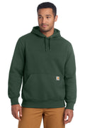 Carhartt Rain Defender Paxton Heavyweight Hooded Sweatshirt in Forestry Green - custom logo apparel by Buckeye Branding Co.