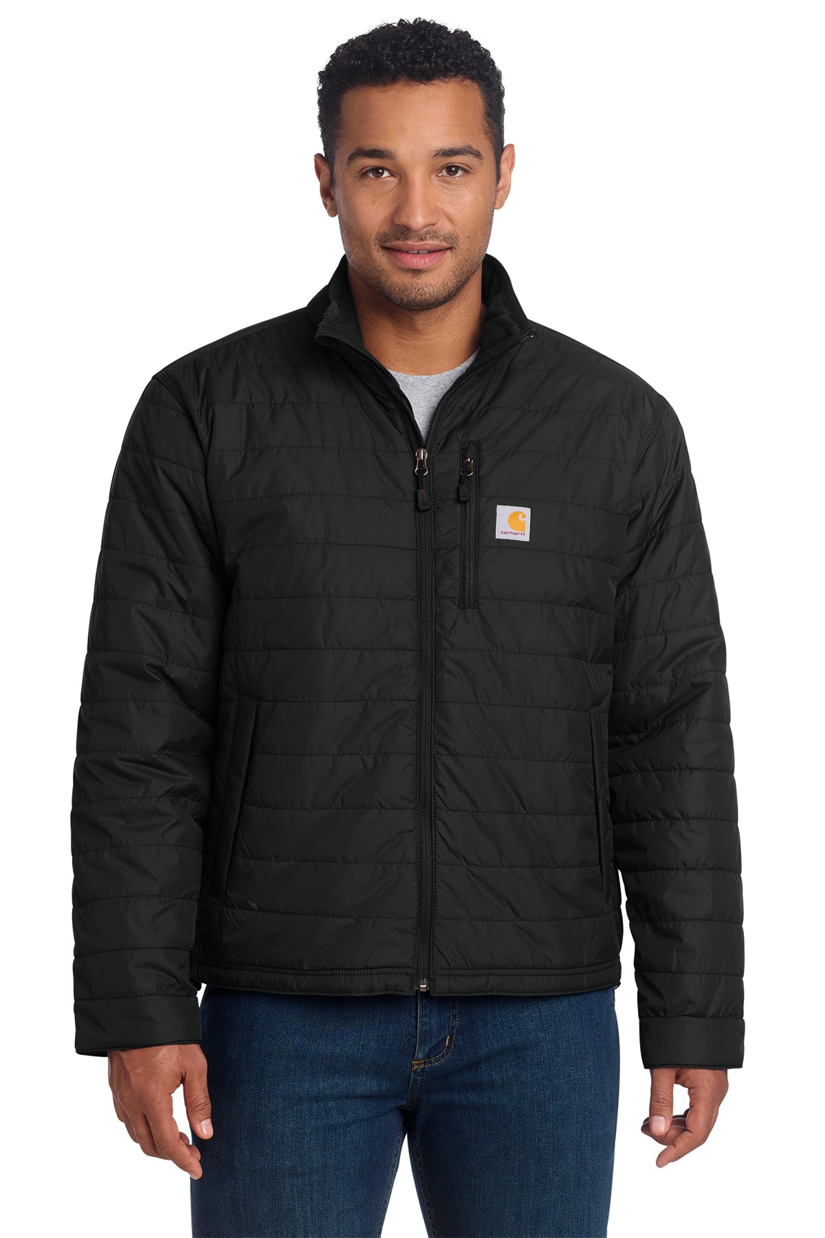 Carhartt Gilliam Jacket in Black - custom logo apparel by Buckeye Branding Co.