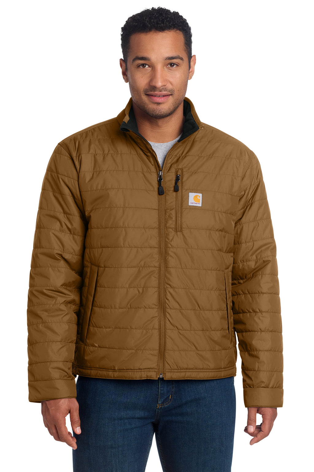Carhartt Gilliam Jacket in Carhartt Brown - custom logo apparel by Buckeye Branding Co.