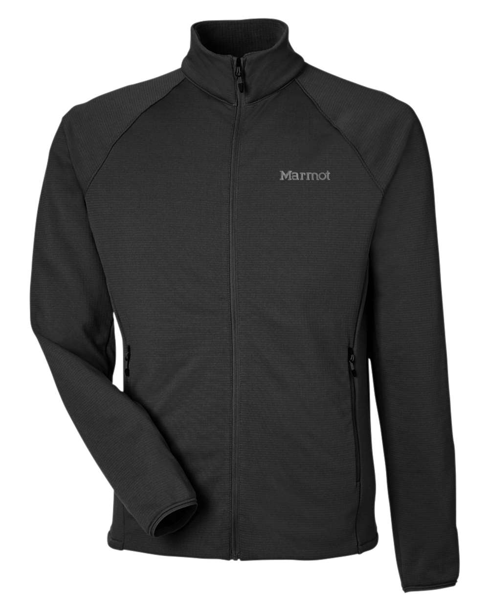 Marmot Men's Leconte Fleece Jacket in Black - custom logo apparel by Buckeye Branding Co.