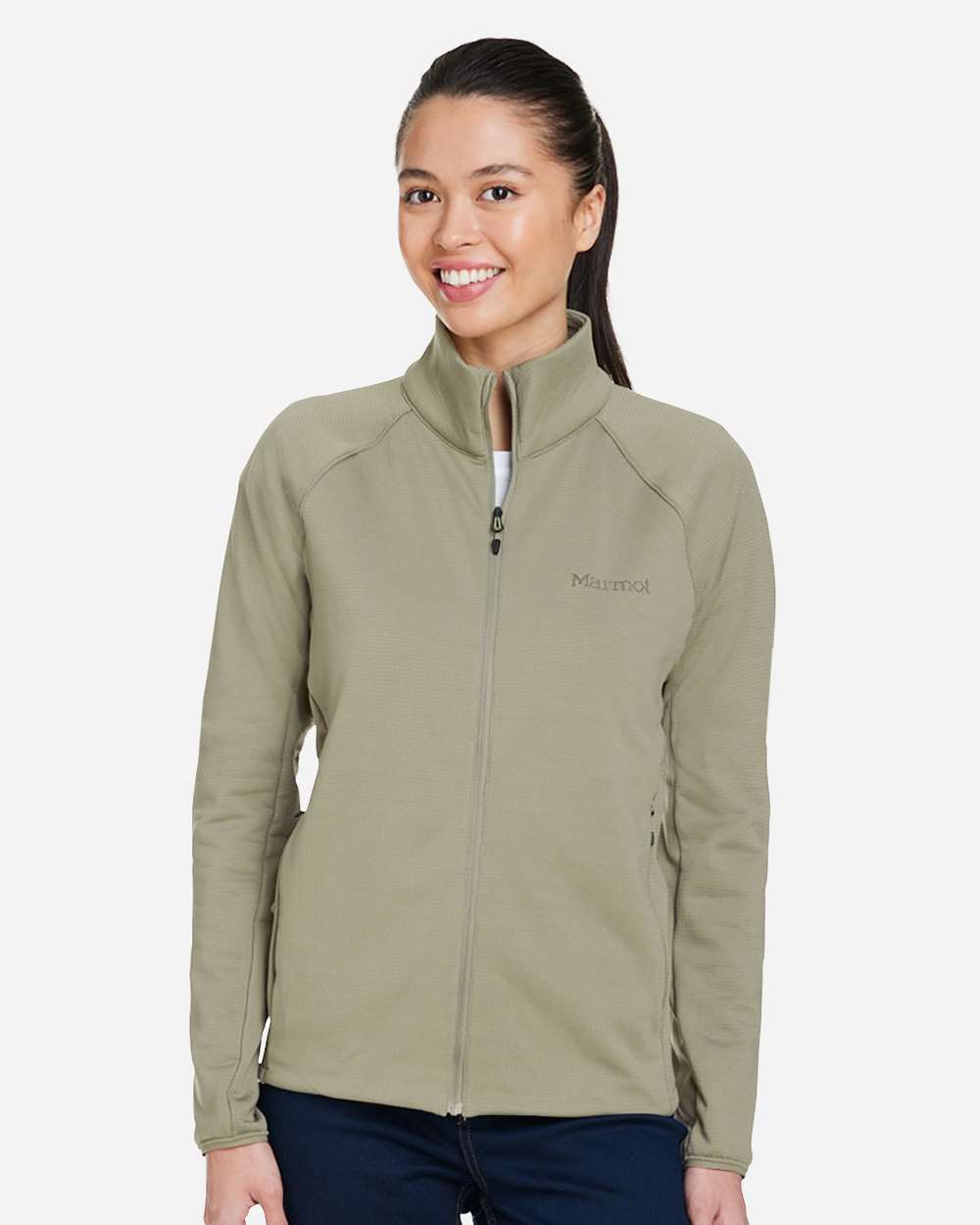 Marmot Women's Leconte Fleece Jacket in Vetiver - custom logo apparel by Buckeye Branding Co.