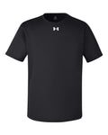 Under Armour Men's Team Tech T-Shirt in Black/ White - custom logo apparel by Buckeye Branding Co.