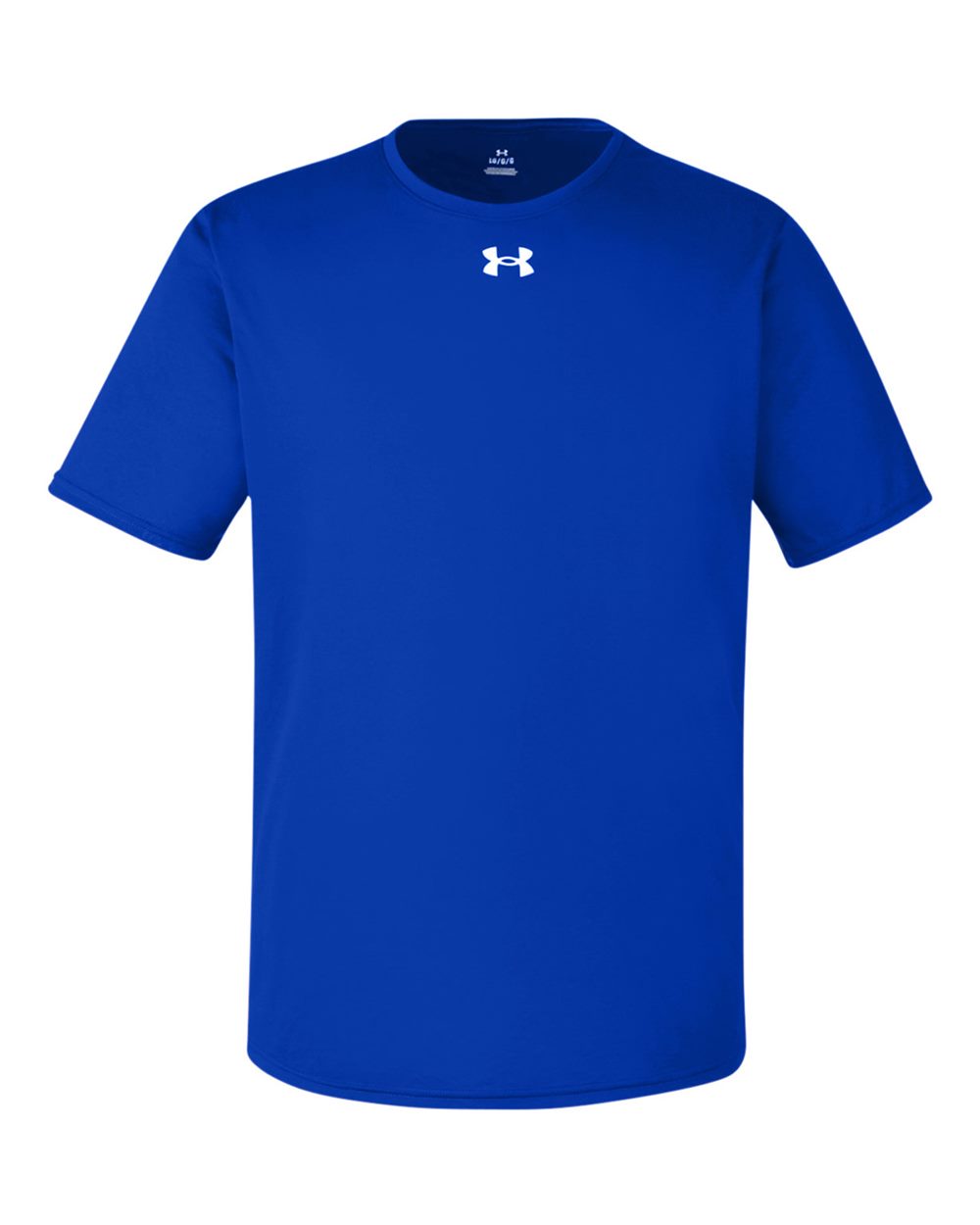 Under Armour Men's Team Tech T-Shirt in Royal/ White - custom logo apparel by Buckeye Branding Co.