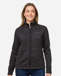 Marmot Women's Drop Line Fleece Jacket in Black Heather - custom logo apparel by Buckeye Branding Co.
