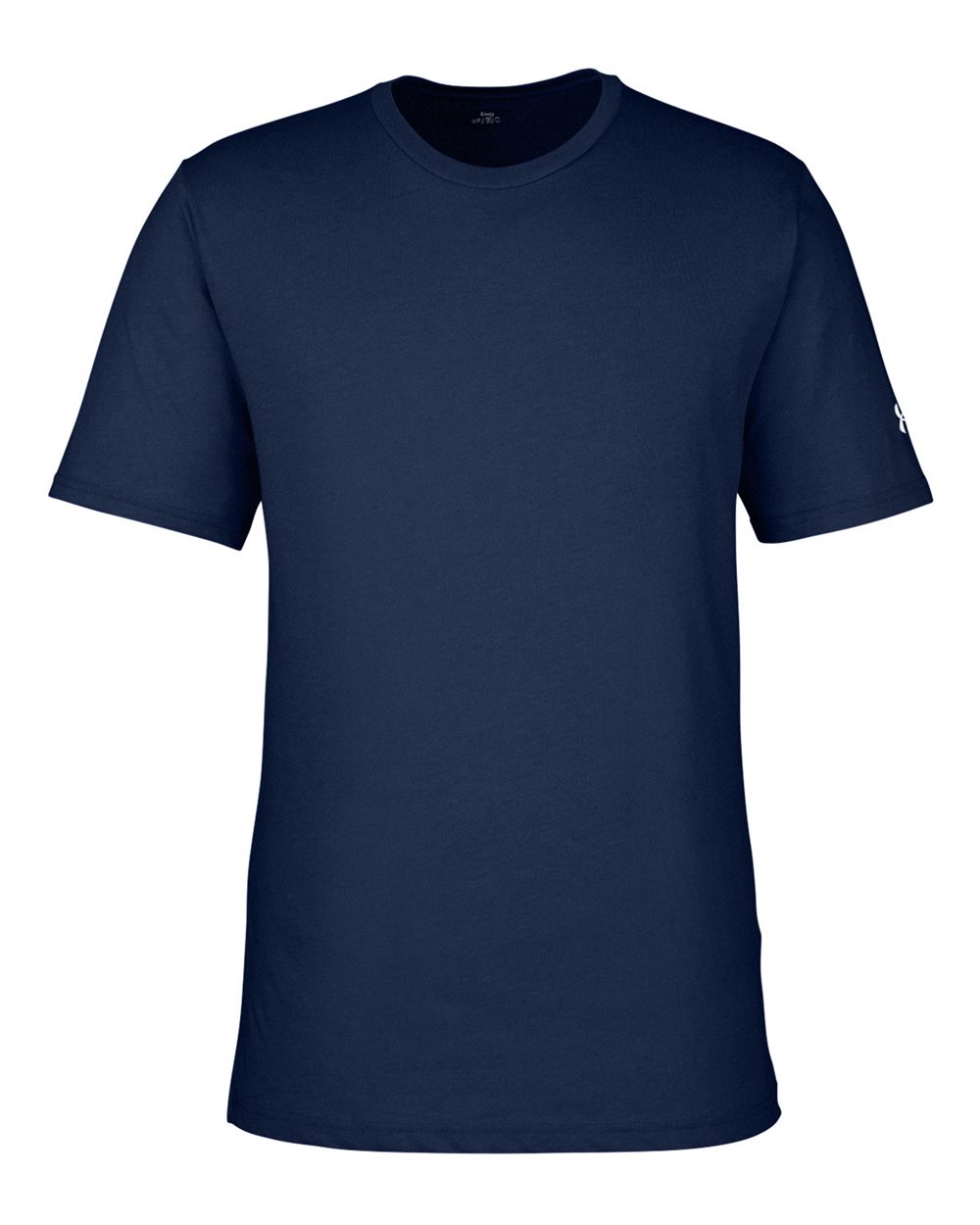 Under Armour Men's Athletic 2.0 T-Shirt in Midnight Navy/ White - custom logo apparel by Buckeye Branding Co.