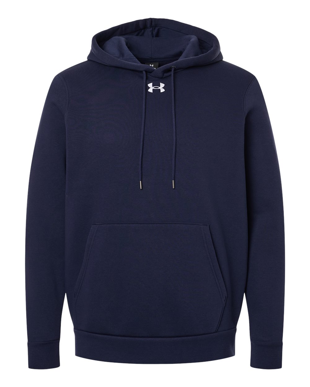 Under Armour Men's Team Icon Fleece Hooded Sweatshirt in Midnight Navy/ White - custom logo apparel by Buckeye Branding Co.