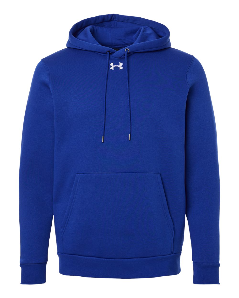 Under Armour Men's Team Icon Fleece Hooded Sweatshirt in Royal/ White - custom logo apparel by Buckeye Branding Co.