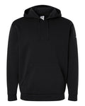 adidas Fleece Hooded Sweatshirt in Black/ White - custom logo apparel by Buckeye Branding Co.