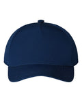 Champion Game Day Five-Panel Perforated Cap in Navy - custom logo hat by Buckeye Branding Co.