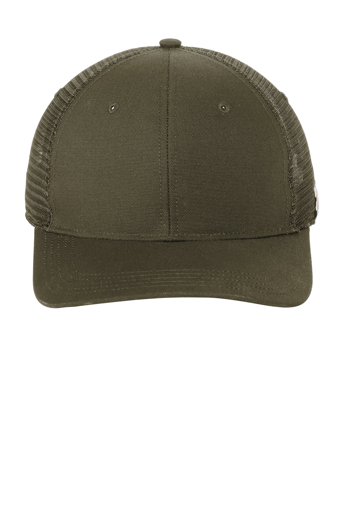 Carhartt Canvas Mesh-Back Cap in Moss - custom logo hat by Buckeye Branding Co.