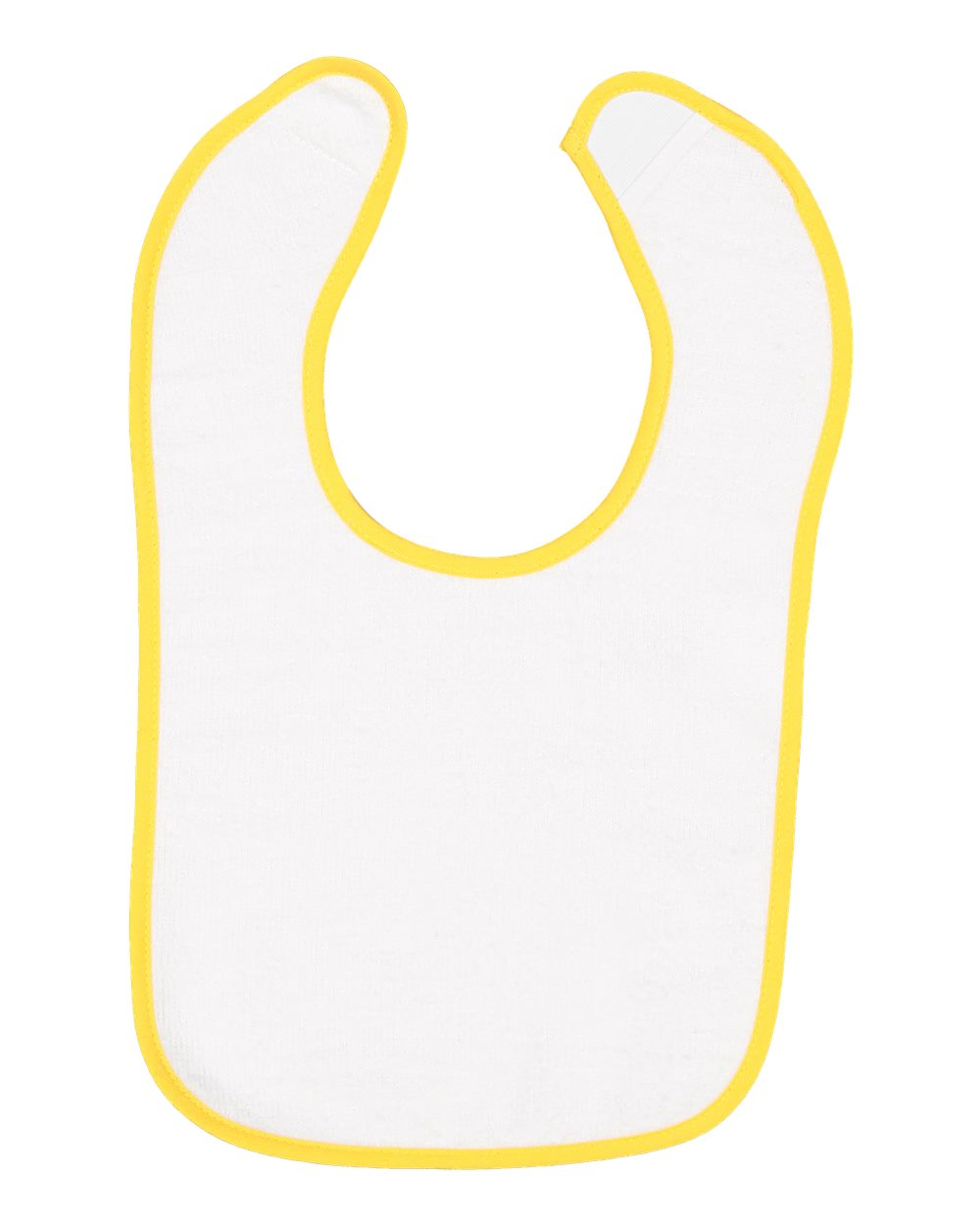 Design Your Own Baby Bib - Terry with Trim in Gold
