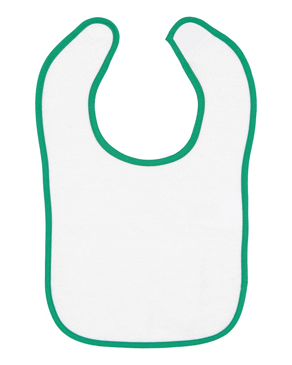 Design Your Own Baby Bib - Terry with Trim in Kelly