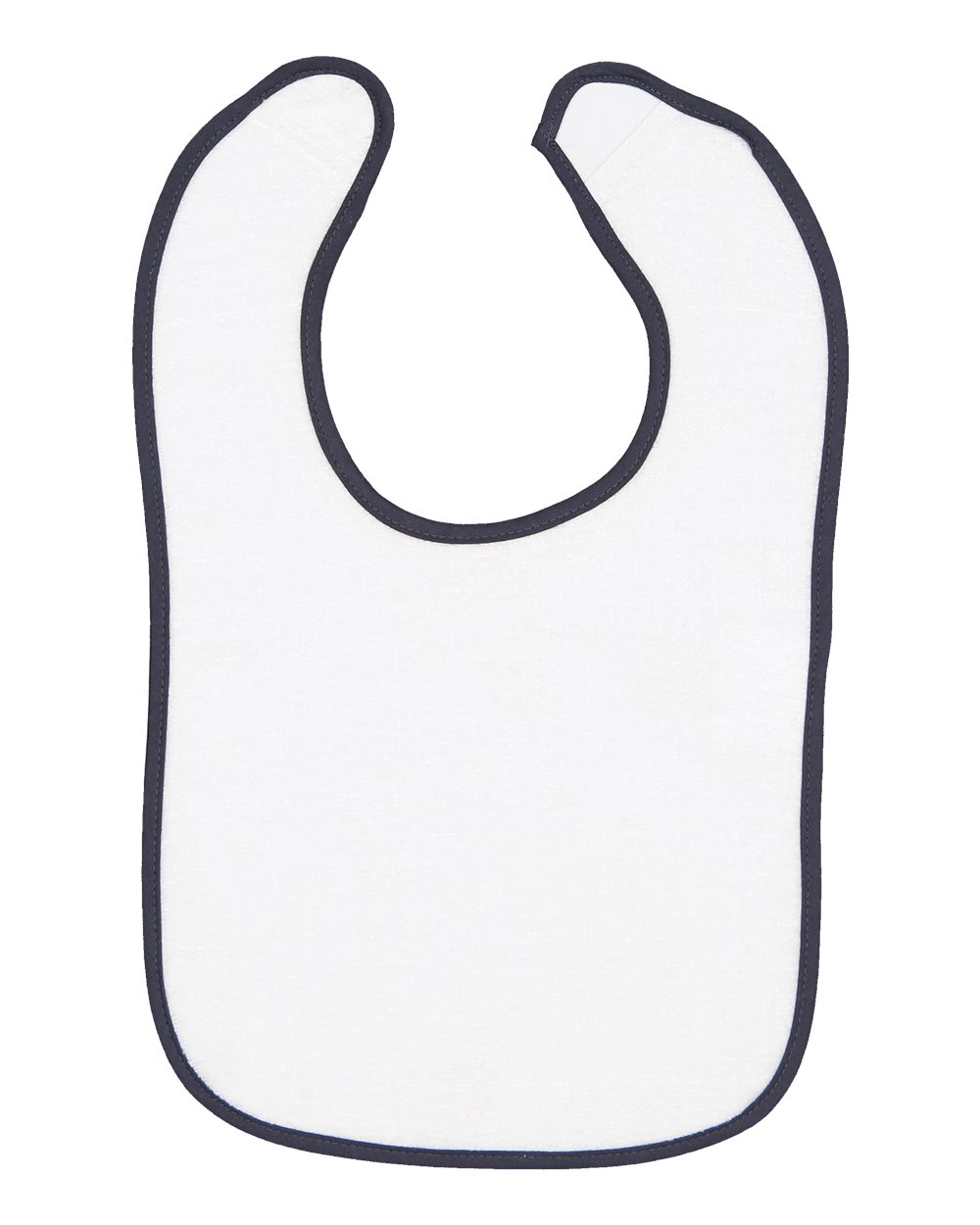 Design Your Own Baby Bib - Terry with Trim in Navy