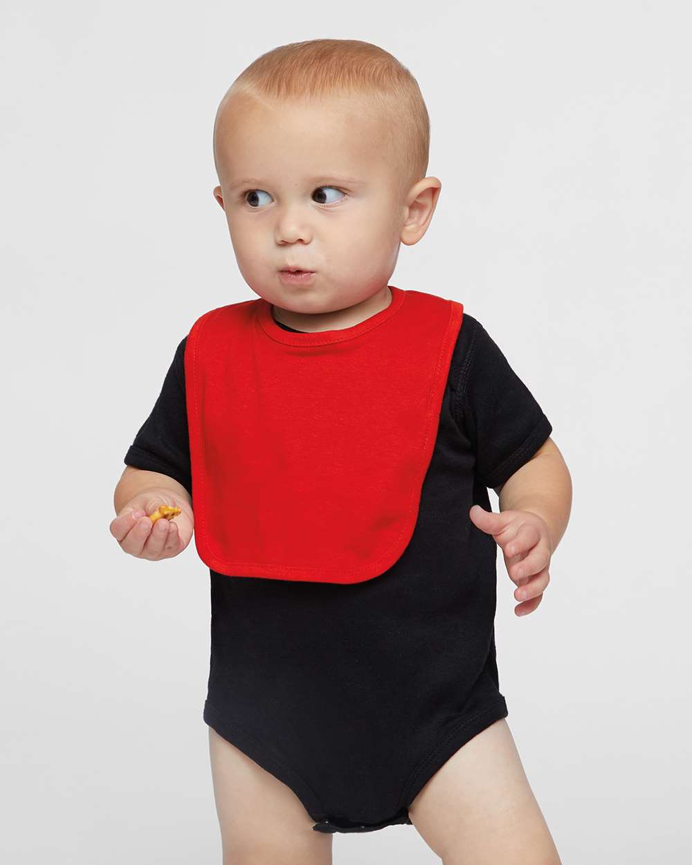 Rabbit Skins Infant Bodysuit on model